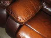 Leather dye lifting off furniture.